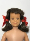Vintage Barbie Cute Brunette SKOOTER  Doll   (1960s)