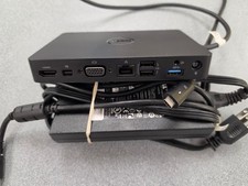 Dell WD15 K17A USB-C Dock Docking Station K17A001 With 130W A/C Adapter