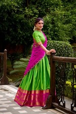 Indian Heavy Embroidered Lehenga Choli Sangeet Wedding Party Bridal Wear Suit