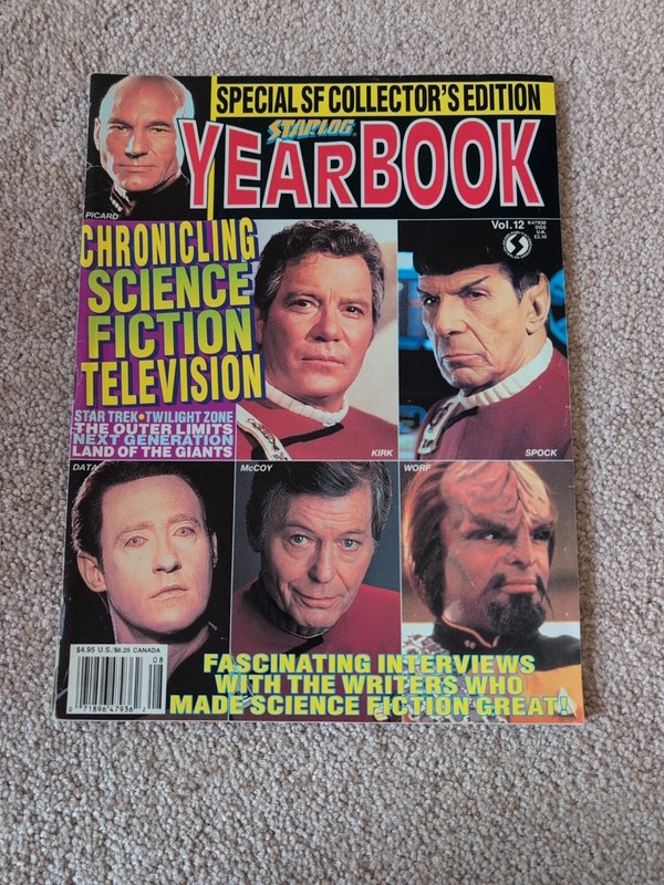 Starlog Yearbook Vol. 12 Special Science Fiction Collector's Edition