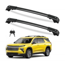 FengYu 300lb Lockable Roof Rack Cross Bars Compatible with Chevy Chevrolet Tr...