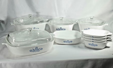 Vintage Corning Ware Blue Cornflower~Casserol...