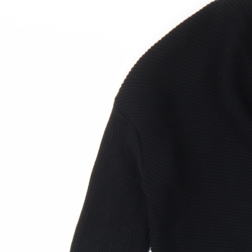 Armani Women's Black Knit Cowl Neck Jumper Dress - Picture 5 of 12