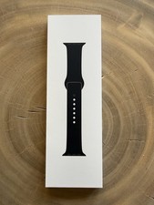 Apple Watch Sport Band Space Black Stainless Steel Pin 42mm S/M NIB