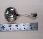 Sterling Silver 18 grams Pierced Bon Bon Berry Spoon Lion mark 4.5" Pat. 1910 — photo 2