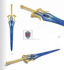 Masters Of The Universe She-Ra  s Sword metal full size 43.5 With Wood Display