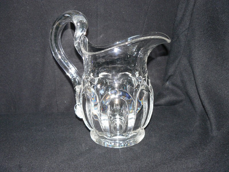 Loop/ O'Hara Water pitcher non-flint manufacture unknown EAPG 1870's