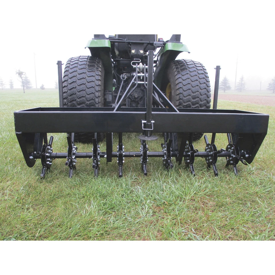 Yard Tuff 3-Pt. Plug Aerator, 60in.W, 66 Coring Plugs, Model# YTF-60PA3PT - Image 2 of 4