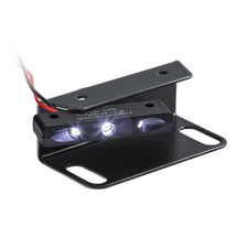 LED Kennzeichenbeleuchtung Nummernschild beleuchung mit Halter f&uuml;r Motorrad