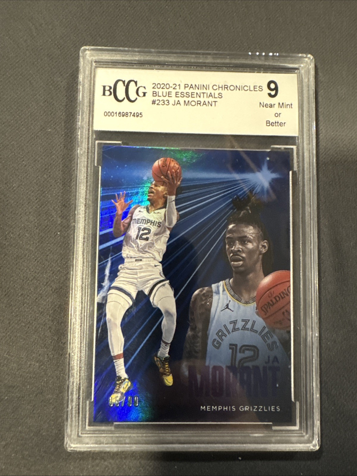 2020-21 Panini Chronicles - Essentials Ja Morant #233 Blue /99