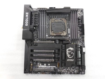 MSI X99A GODLIKE GAMING Motherboard No I/O or Accessories