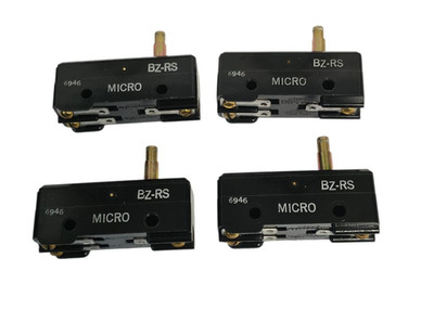 LOT OF 4 NEW HONEYWELL MICRO SWITCH BZ-RS BASIC SWITCH OT PLUNGERS BZRS