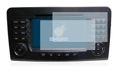 2 Pièces Film Protection Ecran pour Mercedes-Benz Comand APS NTG 1 Clair  - Photo 1/4