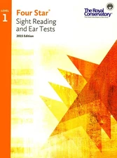4S01 - Royal Conservatory Four Star Sight Reading and Ear Tests Level 1 Book...