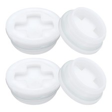 4Pcs Bung Cap Poly Buttress Drum Bung for 55 Gallon Plastic Drum Course