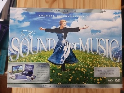 The Sound of Music 45th Anniversary Edition Blu-ray DVD Limited Set