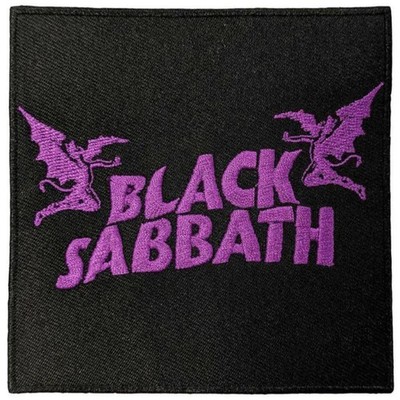 Black Sabbath Patch · Wavy Logo Daemons · Band Aufnäher · Offizieller Merch
