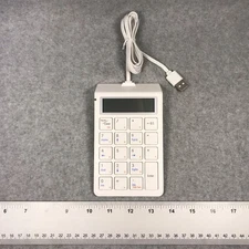 Sunreed 2 in 1 USB Wired Numeric Keypad & Calculator LCD Number Pad 19 Keys