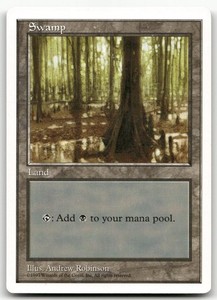 Swamp (439) Fifth Edition Magic: The Gathering