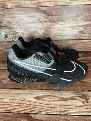Nike Romaleos 4 Black White Weightlifting Shoes Men s Size 9.5 CD3463-010 New