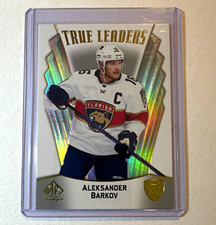 Upper Deck 2021-22 SP Authentic True Leaders Aleksander Barkov TL-10 Panthers