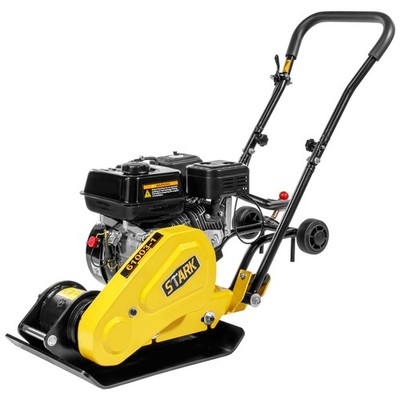 Walk Behind Compactor Rammer Vibratory Plate Soil Dirt EPA 212cc 7.0HP Engine