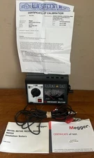 Megger MJ159 1kV Analogue Hand-Cranked Insulation Continuity Resistance Tester 