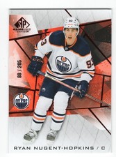 2021-22 SP Game Used Ryan Nugent-Hopkins Red Fragment #96 Edmonton Oilers 88/205