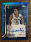 DYLAN HARPER 2026 Topps Chrome Rookie On Card Auto True Blue Refractor /150