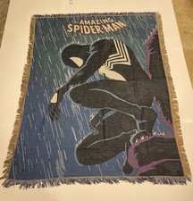 🔥The Amazing Spider-Man Big Tapestry Anime Woven Throw Blanket Wall Art 5ftX6ft