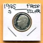 Gem 1995-S Proof Cameo Silver Roosevelt Dime - Free Shipping