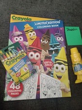 Crayola Limited Edition Retired Colors 8ct Crayon/Color Book/Sharpener Dandelion