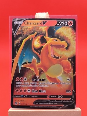 Charizard V 017/172 Brilliant Stars Ultra Rare Holo Pokemon Card * New * |  eBay