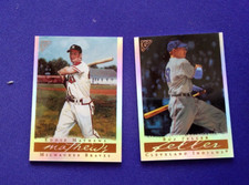 2013 TOPPS GALLERY BLUE HAT VARIATION BOB FELLER #30 ARTIST'S PROOF+ EDDIE