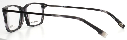 EVATIK 9240 M403 Matte Grey Tortoiose Mens Rectangle Eyeglasses 58-17-150 B:38 - Picture 12 of 15