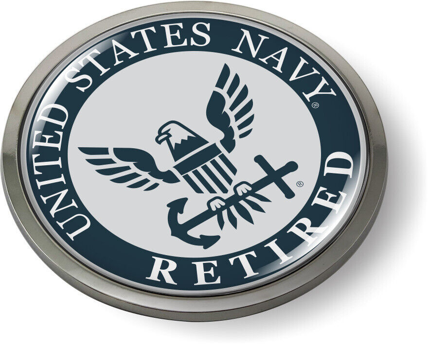 US Navy Logo Sign Round 12