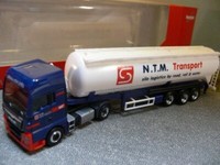 1/87 Herpa Man Tgx Xxl Silo-Sattelzug Ntm (Nl) 305471