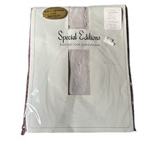 Vintage Size 1 S/XS Pantyhose Fashion Stretch Starlight SILVER PLATINUM New NOS