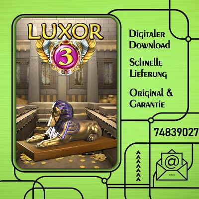 Luxor 3 - Deutsch - DOWNLOADVERSION - PC/Windows