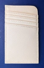 Concierge ScanSafe Card Wallet - RFID Protected - Tan Guard Against ID Theft 