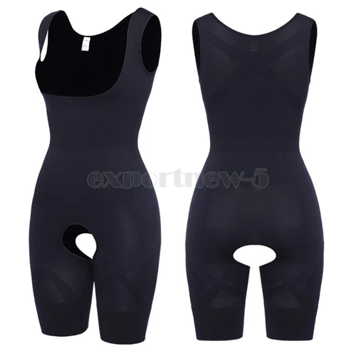 Herren Ganzkörper Shaper Kompression Schlankheitsanzug Shapewear Taille Trainer Body - Bild 10 von 15