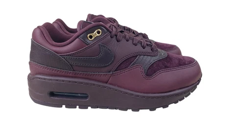 Nike Air Max 1 '87 Womens Size 5.5 DV3888-600 Burgundy Crush New