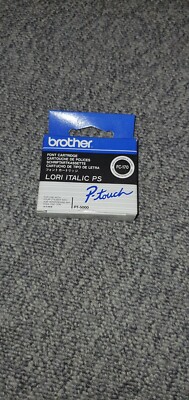 Brother Schriftartkassette FC-170 Lori Italic PS für Brother PT-5000