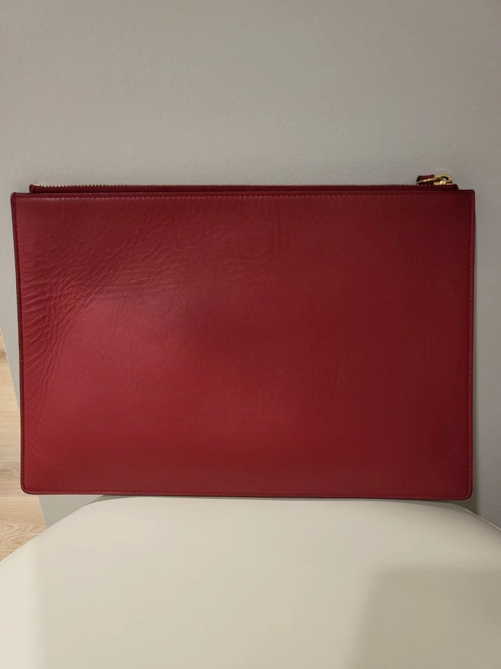 Gucci Bosco Dog GG Supreme Clutch - Image 3 of 3