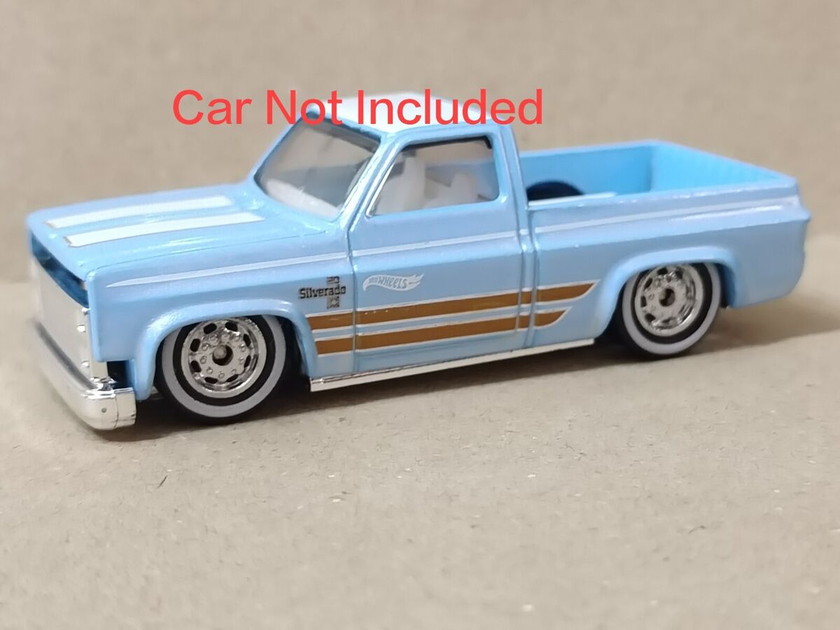 Hot Wheels Rubber Wheels Tires 3 Sets White Wall 83 Chevy Hot Wheels Rubber Wheels Tires 3 Sets White Wall 83 Chevy