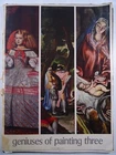 Geniuses of Painting Three Madrid 1964 Greco Goya Velasquez 16 Prints (4636)