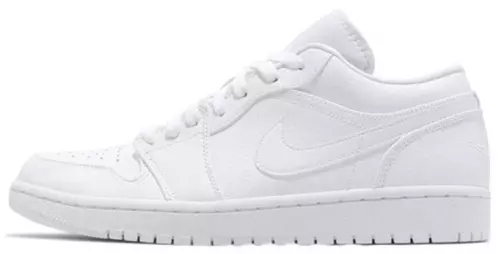 Jordan 1 Low Triple White 2019