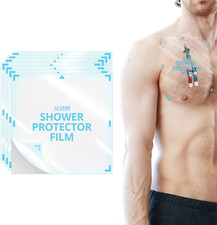 Shower Protector Pack of 7 , 9X9 Dialysis Catheter Shower Shileds Wound Cover,