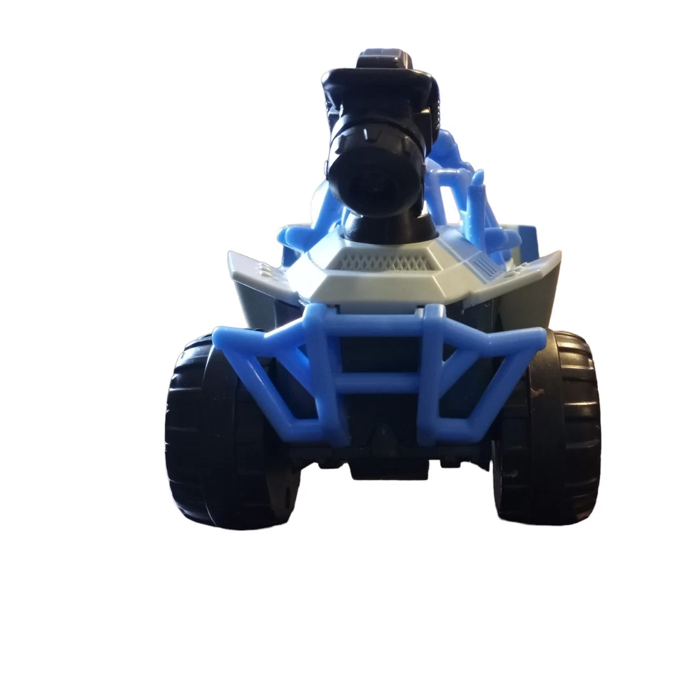 Красный прожектор Jurassic World Dino Tracker 4X4 автомобиль Jeep Hasbro 2017 РАБОТАЕТ 7 дюймов L - Изображение 3 из 4