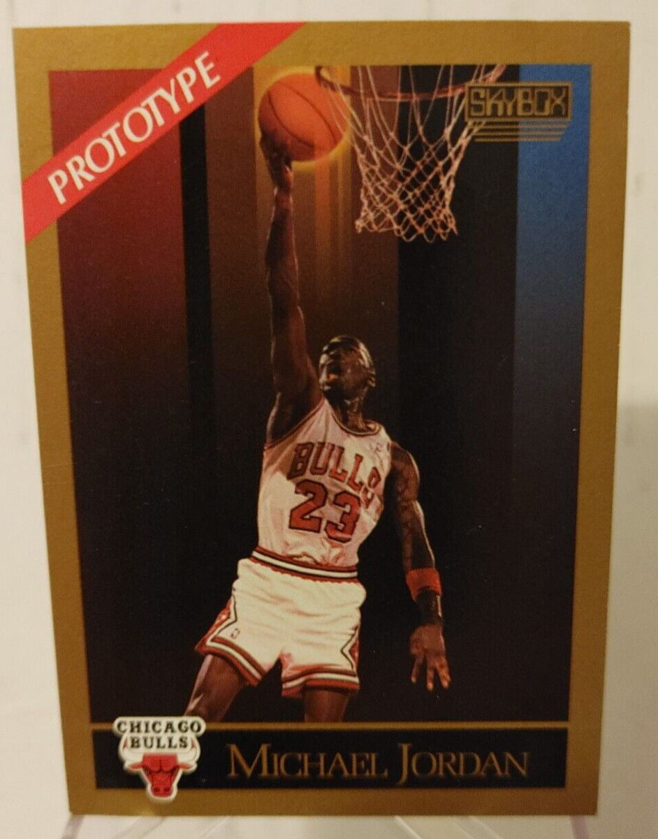 1990 Skybox NBA complete marketing portfolio Michael Jordan